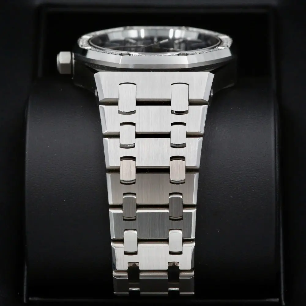 Audemars Piguet Royal Oak 77451ST Blue Dial Year: 2023 - Image 3