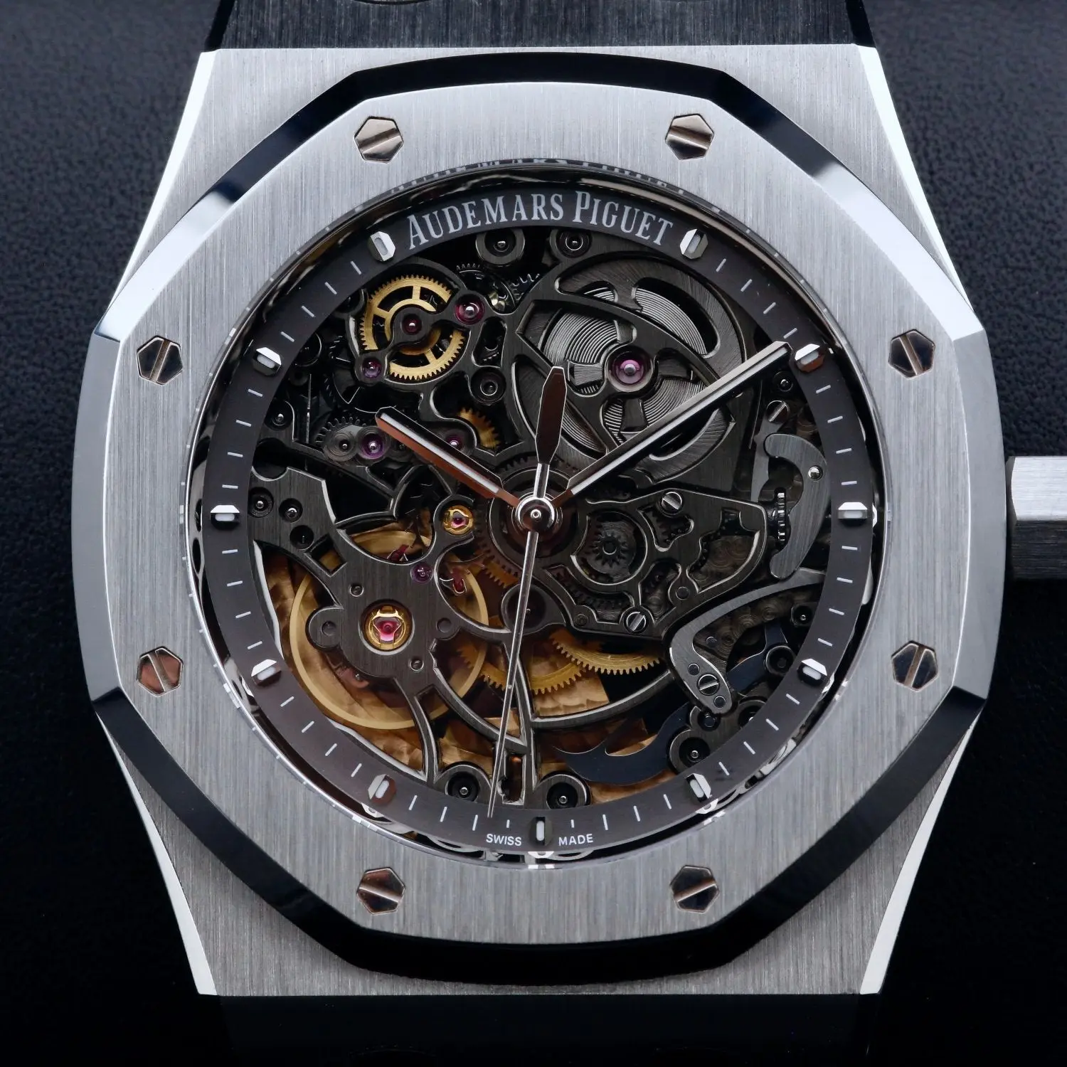 Audemars Piguet Royal Oak Openwork 15305ST Skeleton Dial Year: 2013 - Image 3