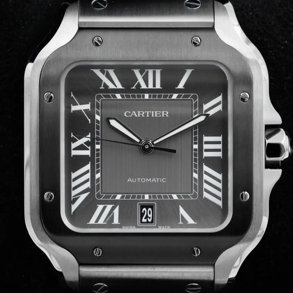 Cartier De Santos Grey Dial WSSA0037 Year: 2024 - Image 3
