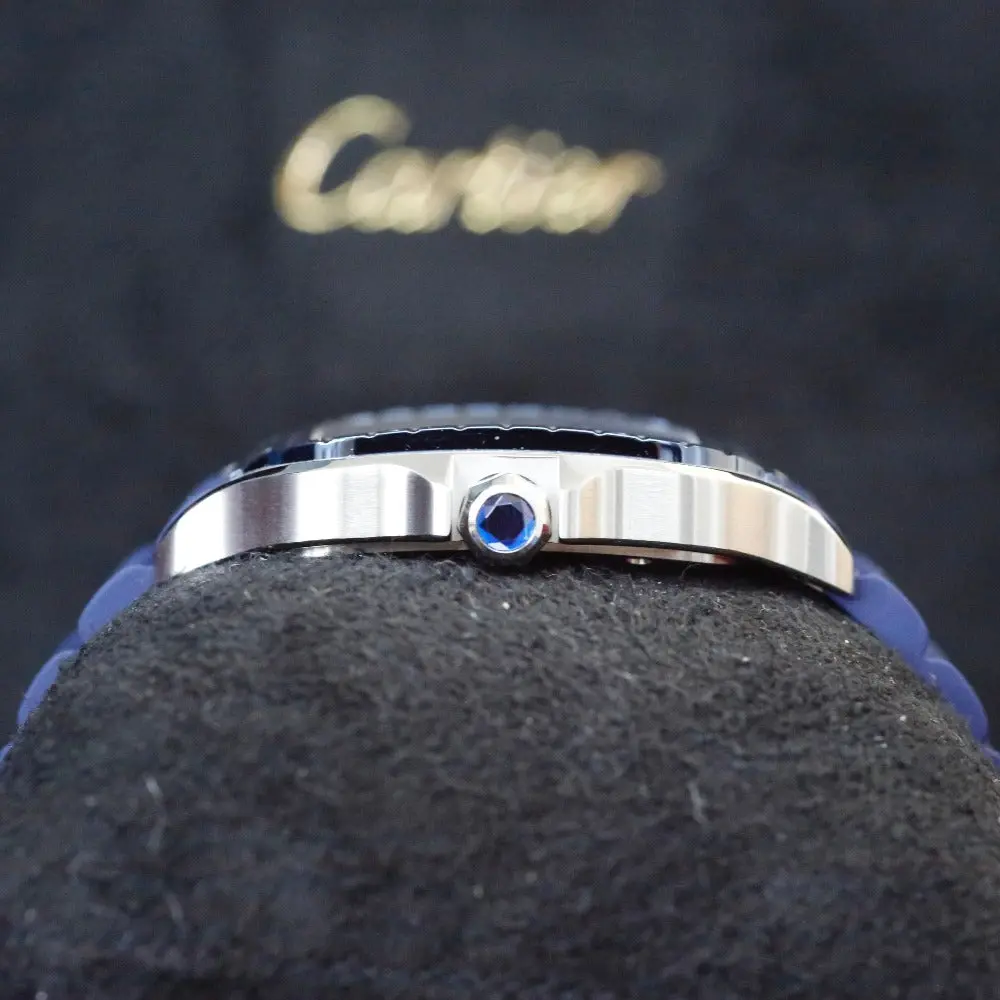 Cartier De Santos Blue Dial WSSA0048 Year: 2023 - Image 5