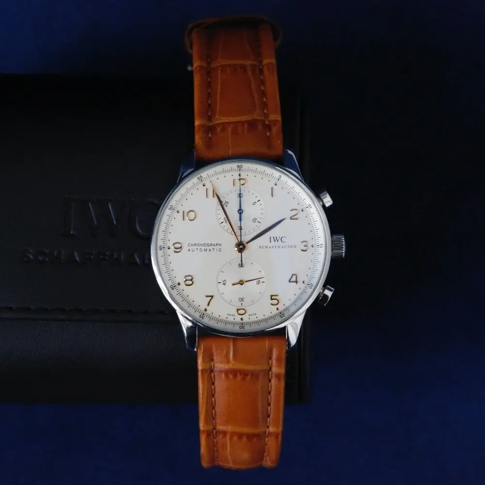 IWC Portuguese Chronograph IW371401 Year: 2010 - Image 9