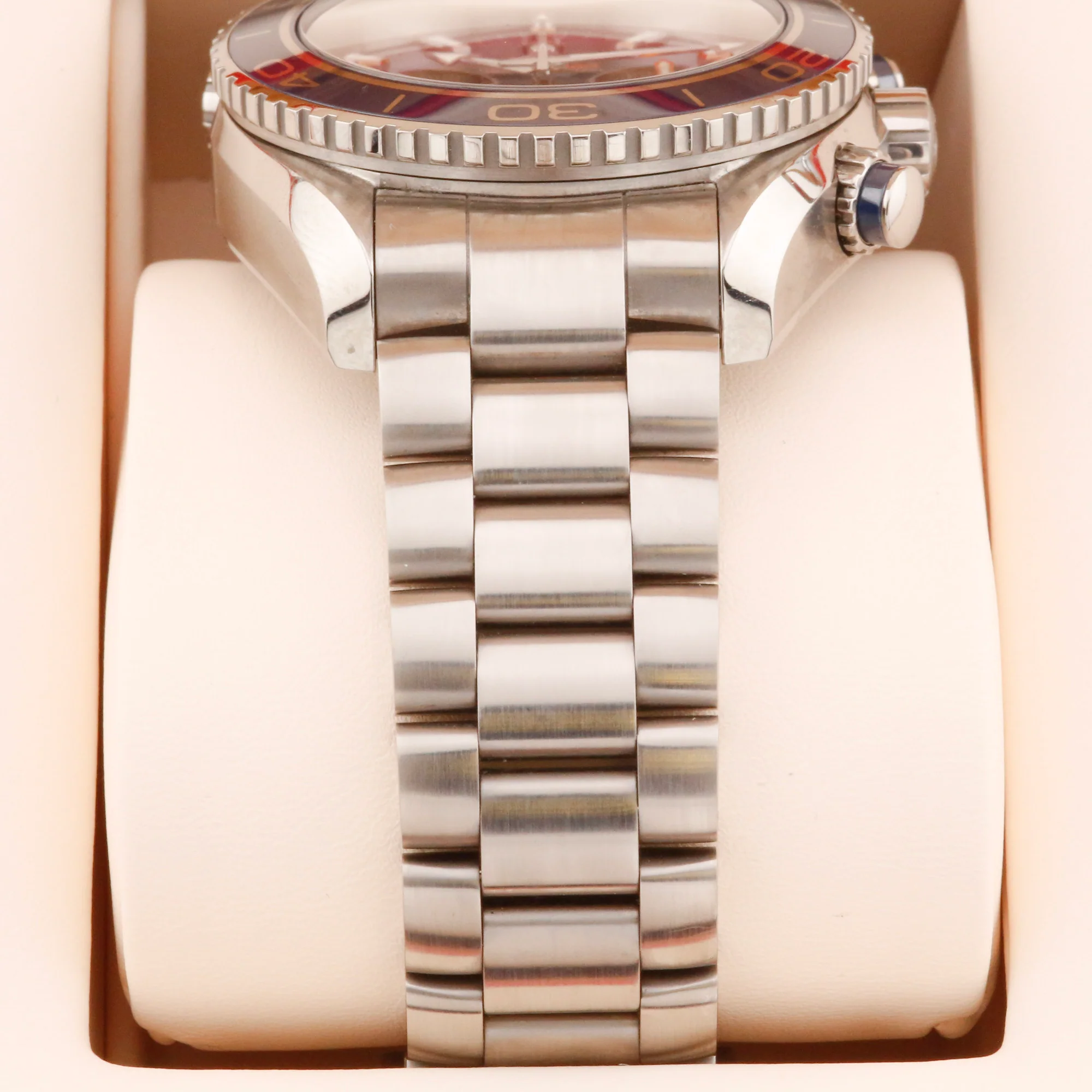 Omega Seamaster Planet Ocean  O23290465103001 Blue 45.5mm Excellent 2013 Complete Set - Image 4