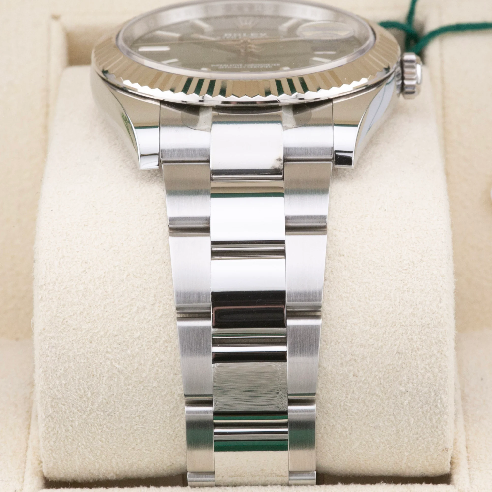 Rolex Datejust 41 126334 Mint Green 41mm Unworn 2022 Complete Set (with Tags) - Image 5