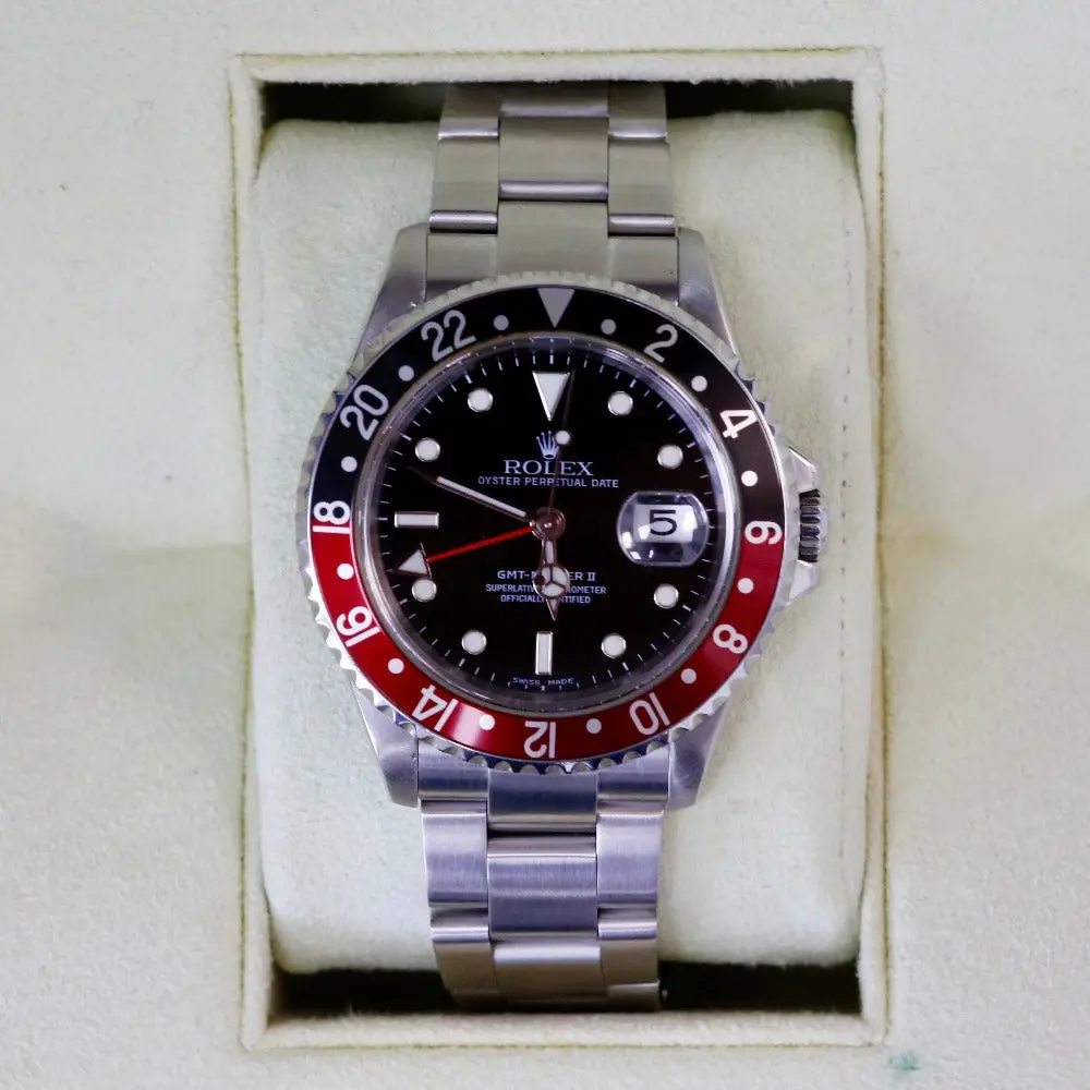 Rolex GMT Coke 16710 Year: 2005 - Image 3