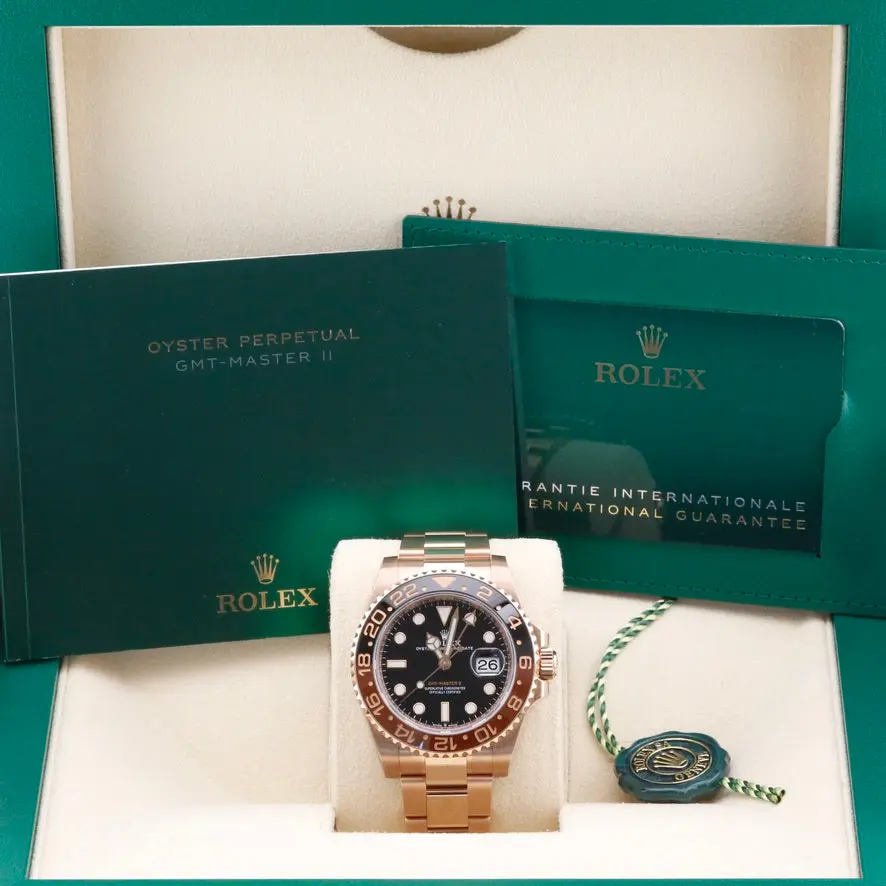 Rolex GMT Root Beer 126715CHNR Year: 2021 - Image 3